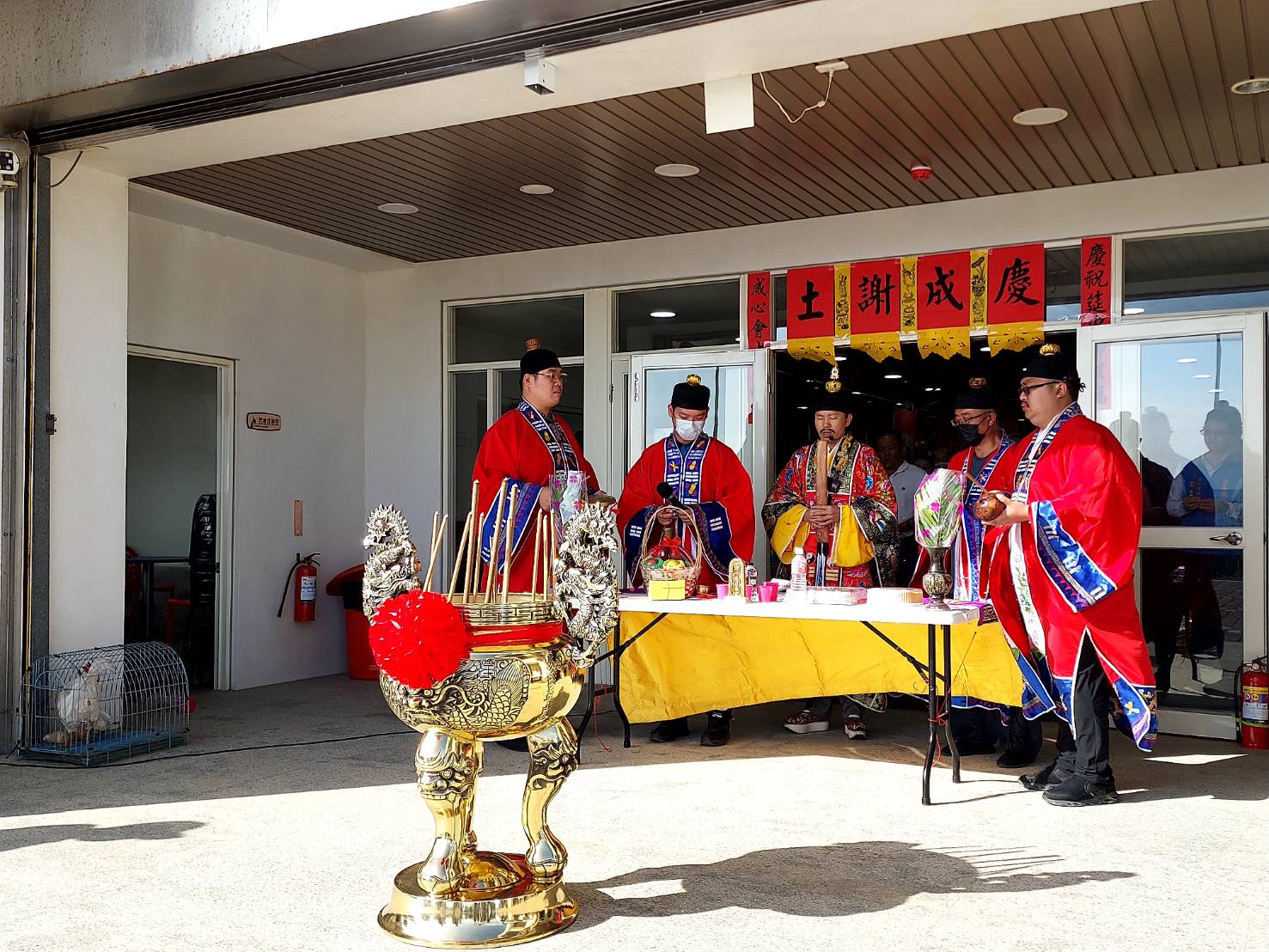 圖片：本鎮納骨堂神像開光暨謝土法會，共8張